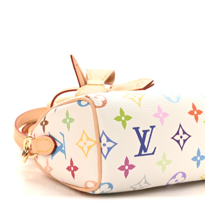 Louis Vuitton LV X TM Monogram Multicolor Nano Speedy White 8 of 10