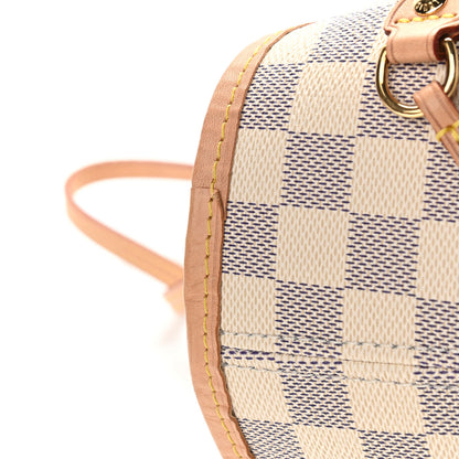 Louis Vuitton Damier Azur Neo Neverfull MM Rose Ballerine 8 of 15
