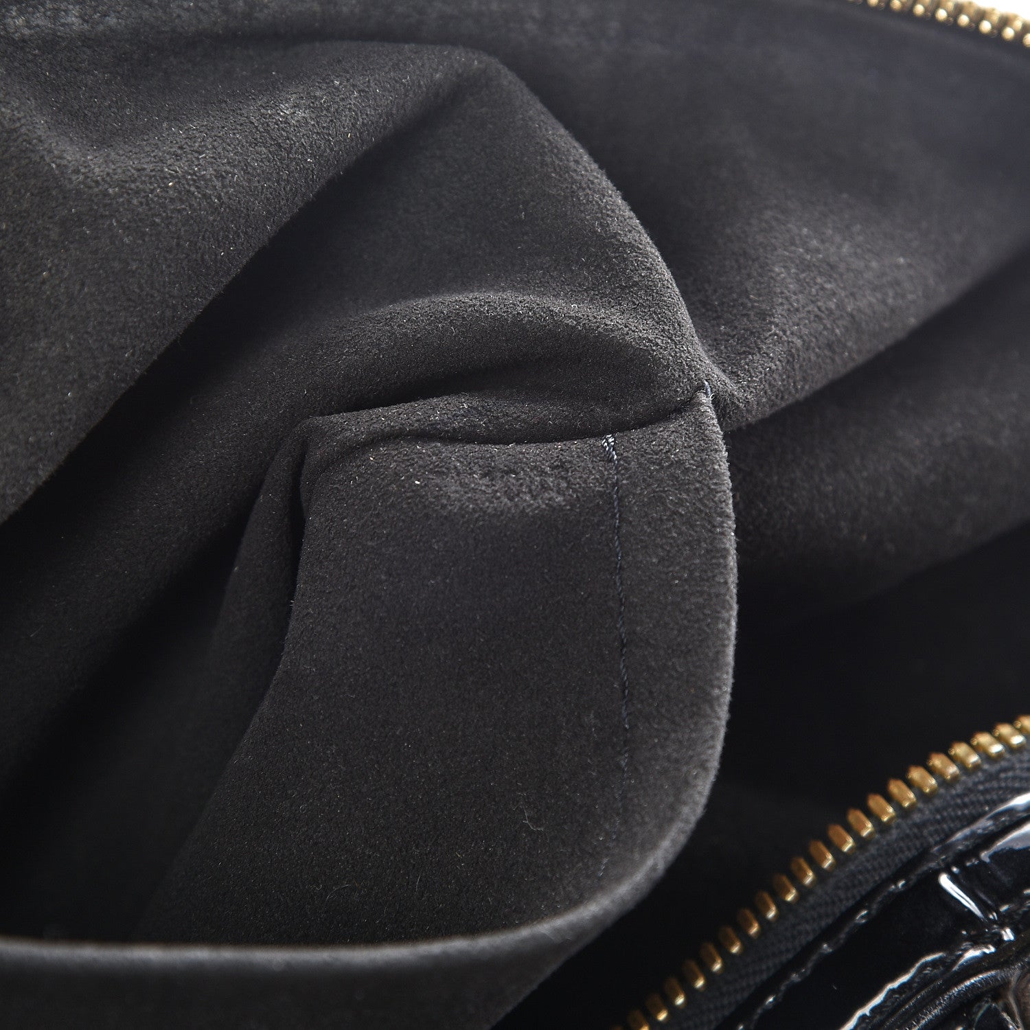 Louis Vuitton Cuir Patent Embossed Monogram Stephen Bag Grey 7 of 24
