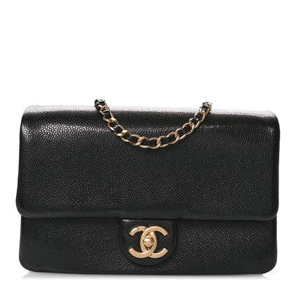 Chanel Shiny Caviar Small Flap Black 1 of 12