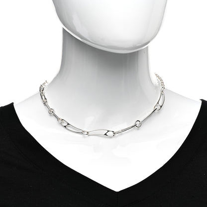 Hermes Sterling Silver Chaine d'Ancre Punk Necklace ST 2 of 4