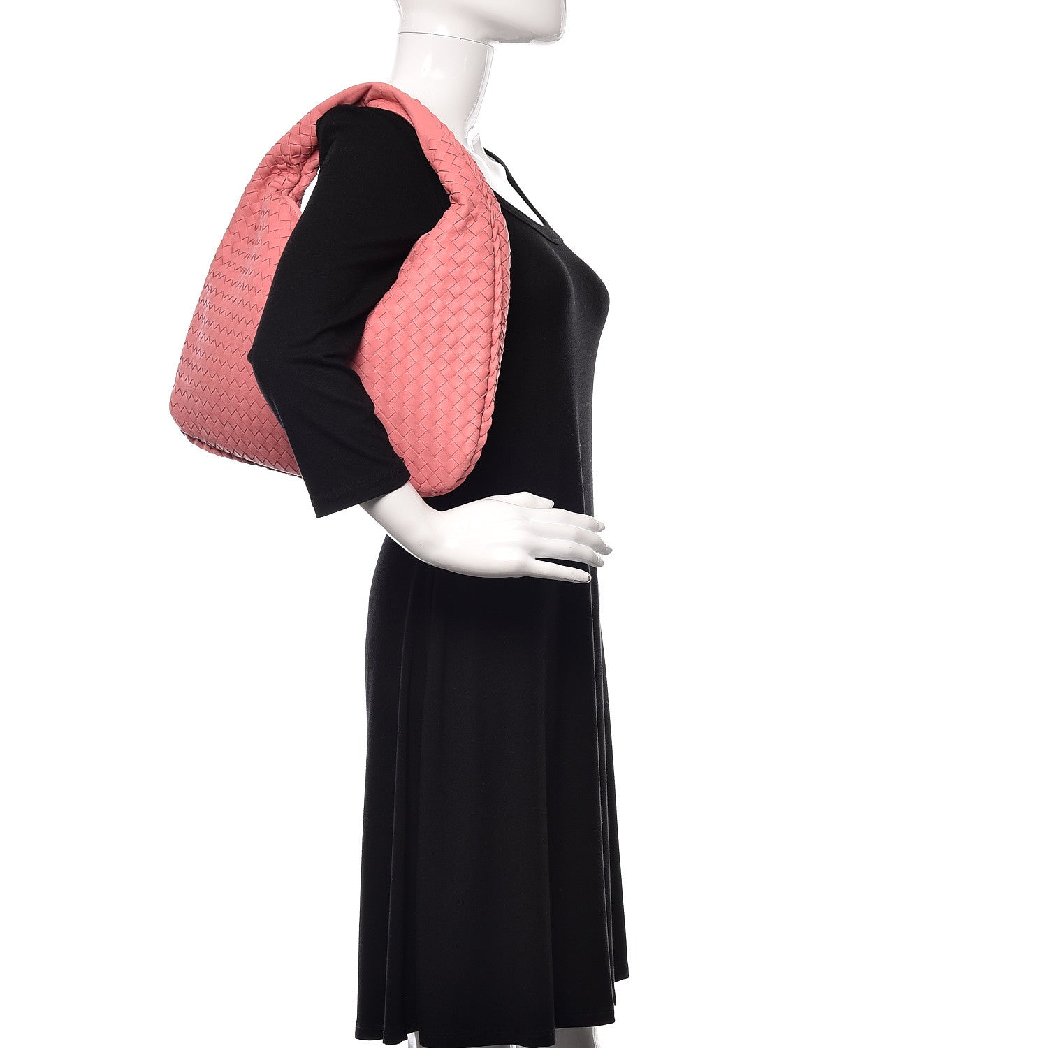 Bottega Veneta Nappa Intrecciato Medium Veneta Hobo Petal 2 of 11