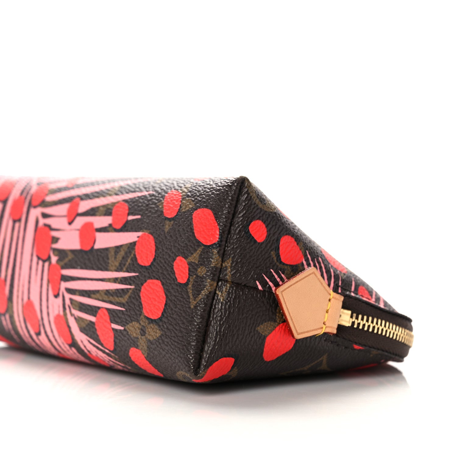 Louis Vuitton Monogram Jungle Dots Cosmetic Pouch Sugar Pink Poppy 8 of 9