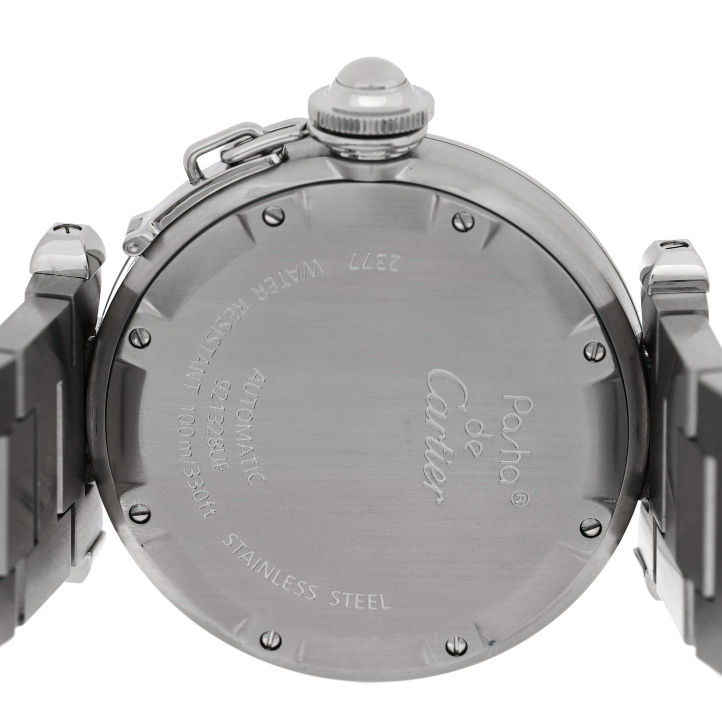 Stainless Steel 35mm Pasha GMT Automatic Watch