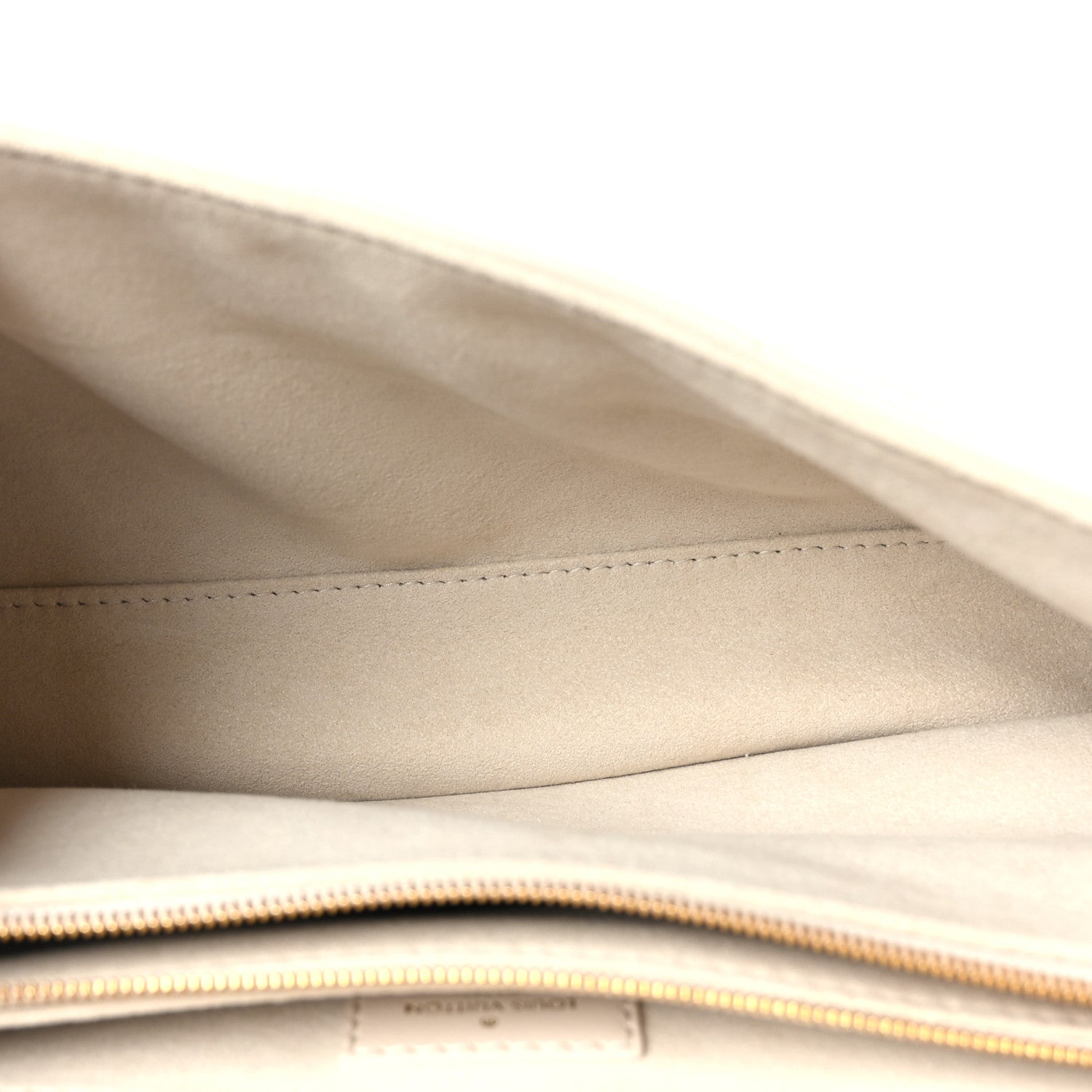 Louis Vuitton Calfskin LV New Wave Chain Bag GM Ivory 5 of 8
