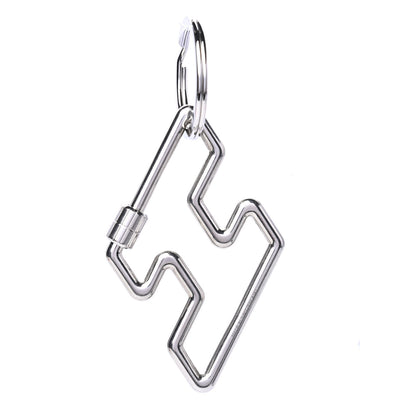 Hermes Stainless Steel H Too Speedy Key Ring 2 of 3