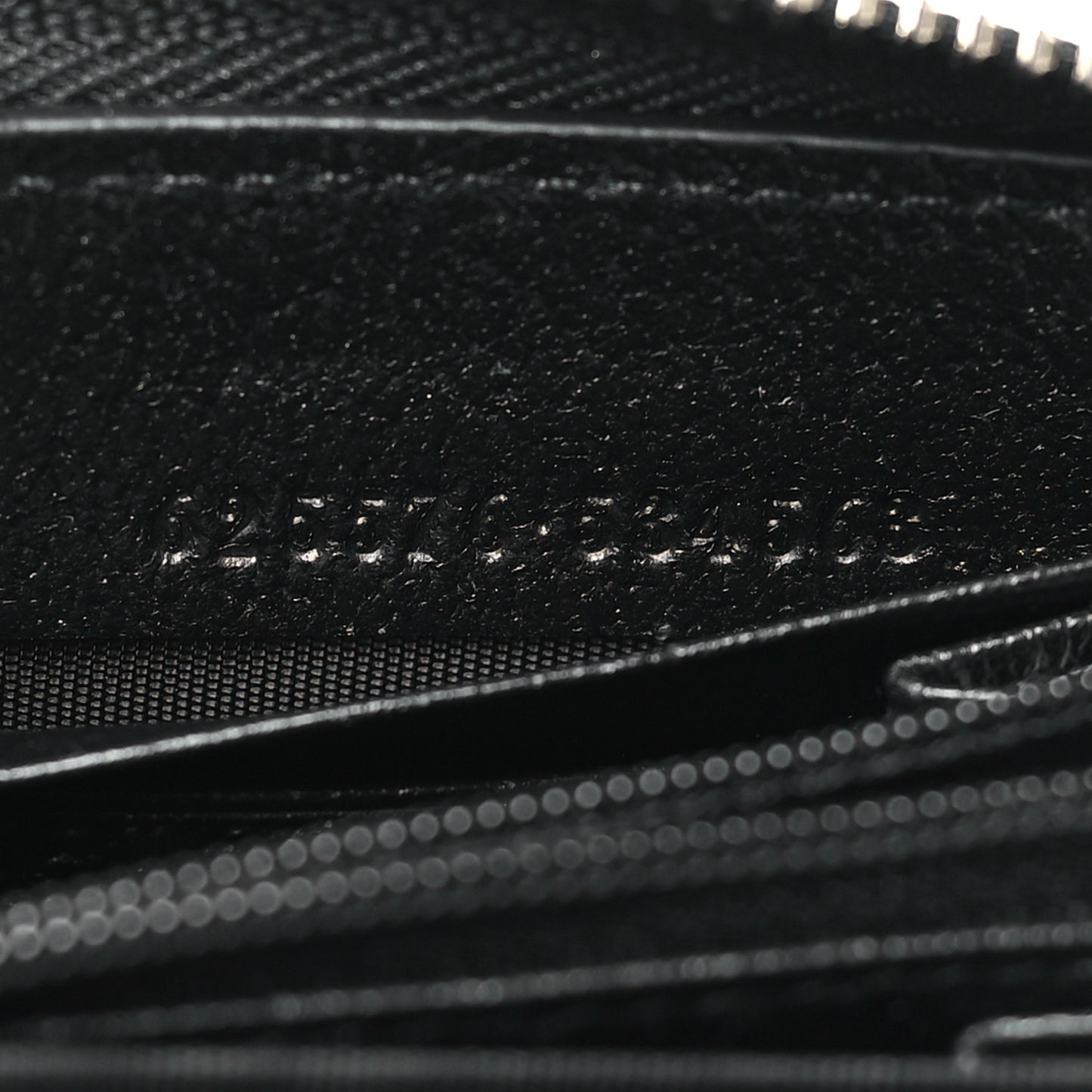 Econyl Nylon Monogram Off The Grid Zip Around Wallet Black