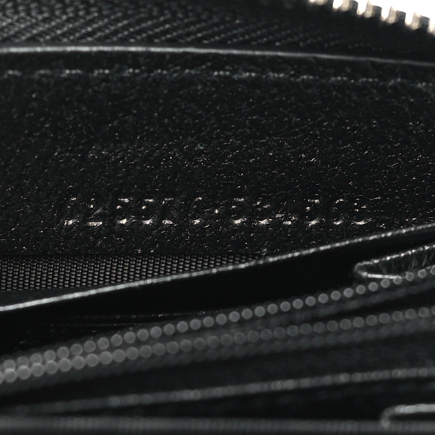 Gucci Econyl Nylon Monogram Off The Grid Zip Around Wallet Black 7 of 8
