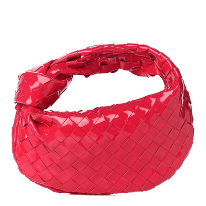 Bottega Veneta Patent Nappa Intrecciato Mini Jodie Candy Stripe 1 of 10