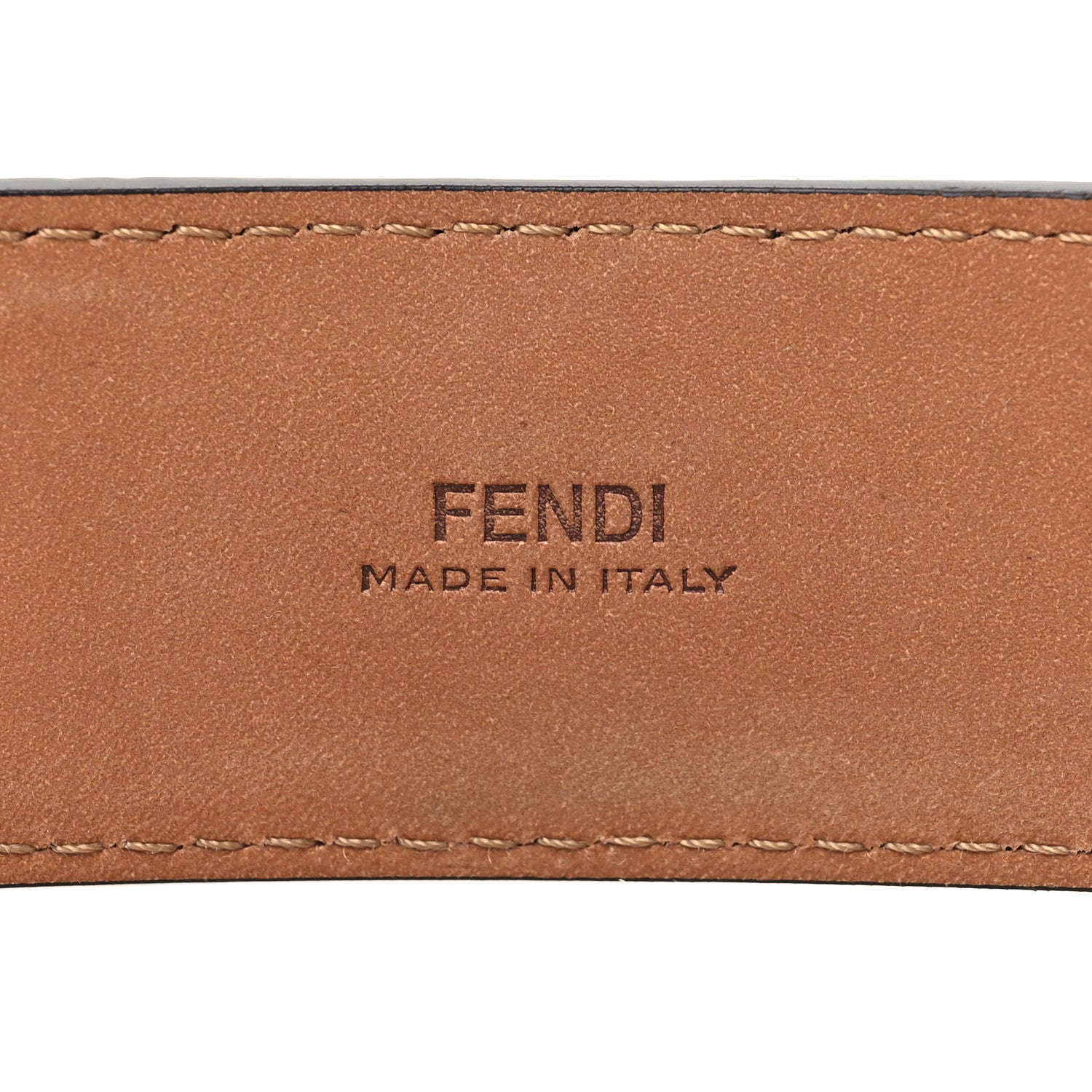 Fendi Cuoio Romano Baguette Belt 95 38 Sand 5 of 7