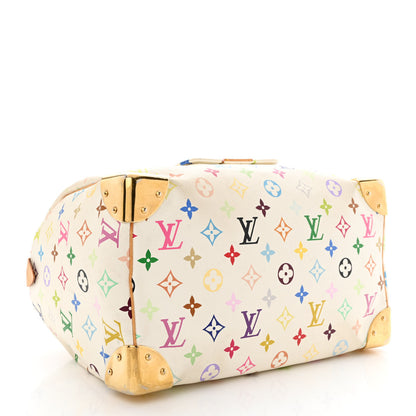 Louis Vuitton Monogram Multicolor Speedy 30 White 4 of 21