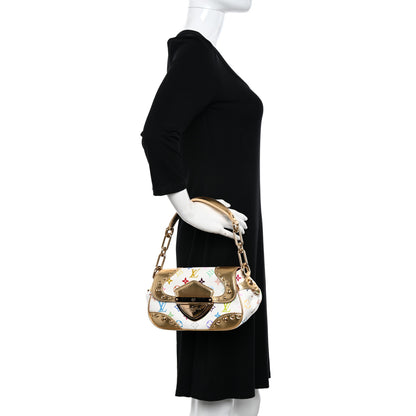 Louis Vuitton Monogram Multicolor Marilyn White Gold 2 of 10