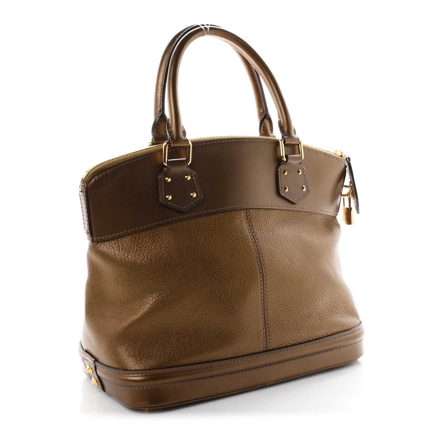 Louis Vuitton Suhali Lockit PM Bronze 2 of 10
