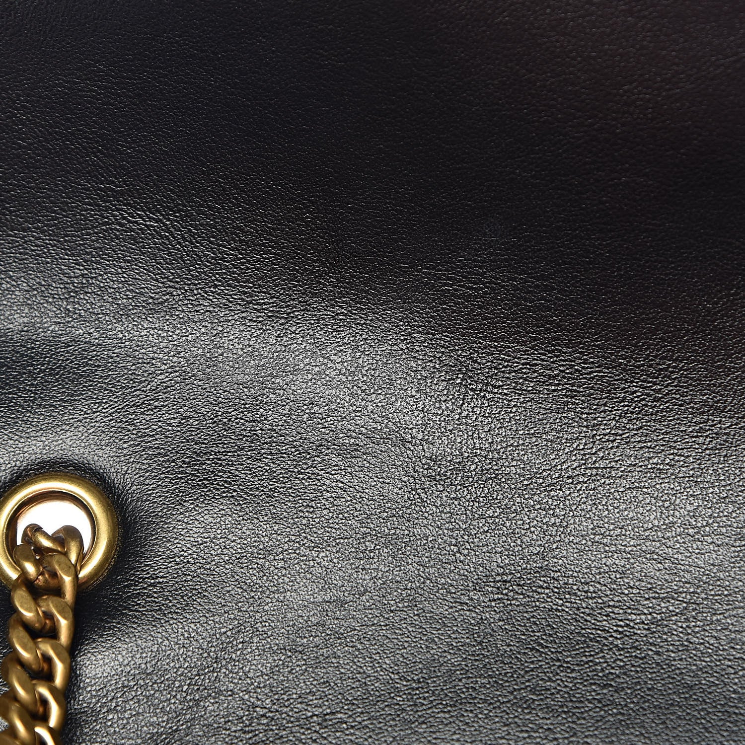 Saint Laurent Calfskin Y Quilted Monogram Small Loulou Chain Satchel Black 8 of 14