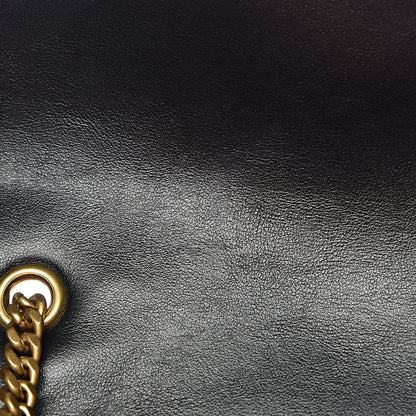 Saint Laurent Calfskin Y Quilted Monogram Small Loulou Chain Satchel Black 8 of 14