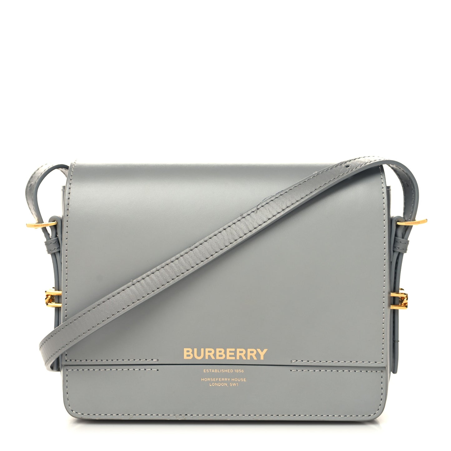 Smooth Calfskin Small Grace Bag Grey