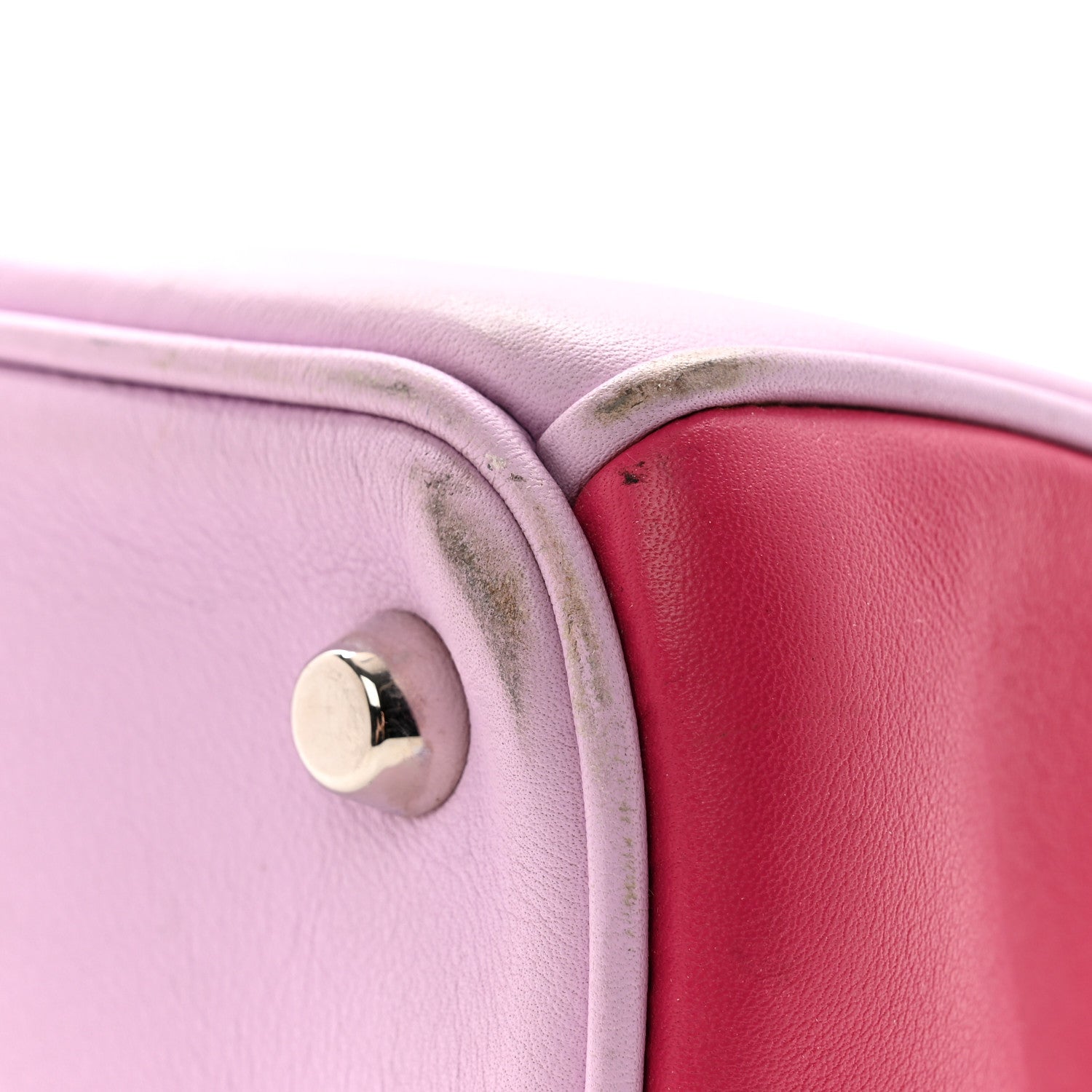Christian Dior Smooth Calfskin Medium Diorissimo Tote Pink Fuchsia Black 16 of 20