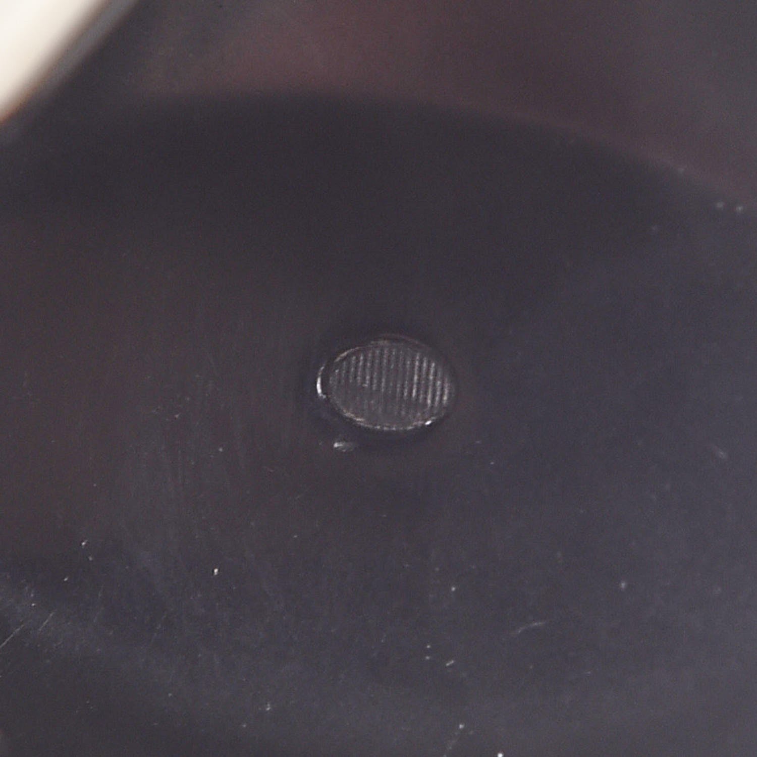 Chanel Resin CC Cuff White Black 4 of 4