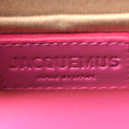 Jacquemus Smooth Calfskin Le Chiquito Noeud Neon Pink 6 of 9