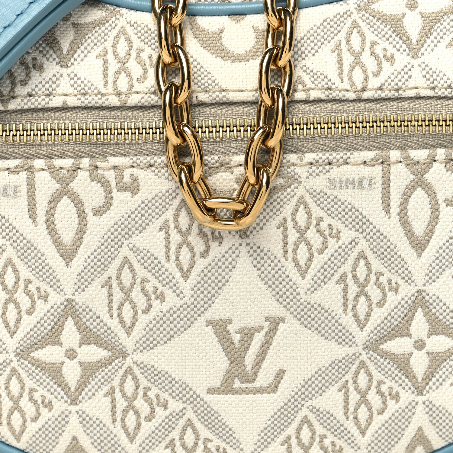Louis Vuitton Jacquard Since 1854 Loop White Blue 7 of 9