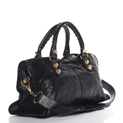 Balenciaga Agneau Giant 21 Gold Hardware Part Time Black 4 of 8