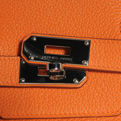 Hermes Evergrain JPG Shoulder Birkin II 42 Orange 6 of 10