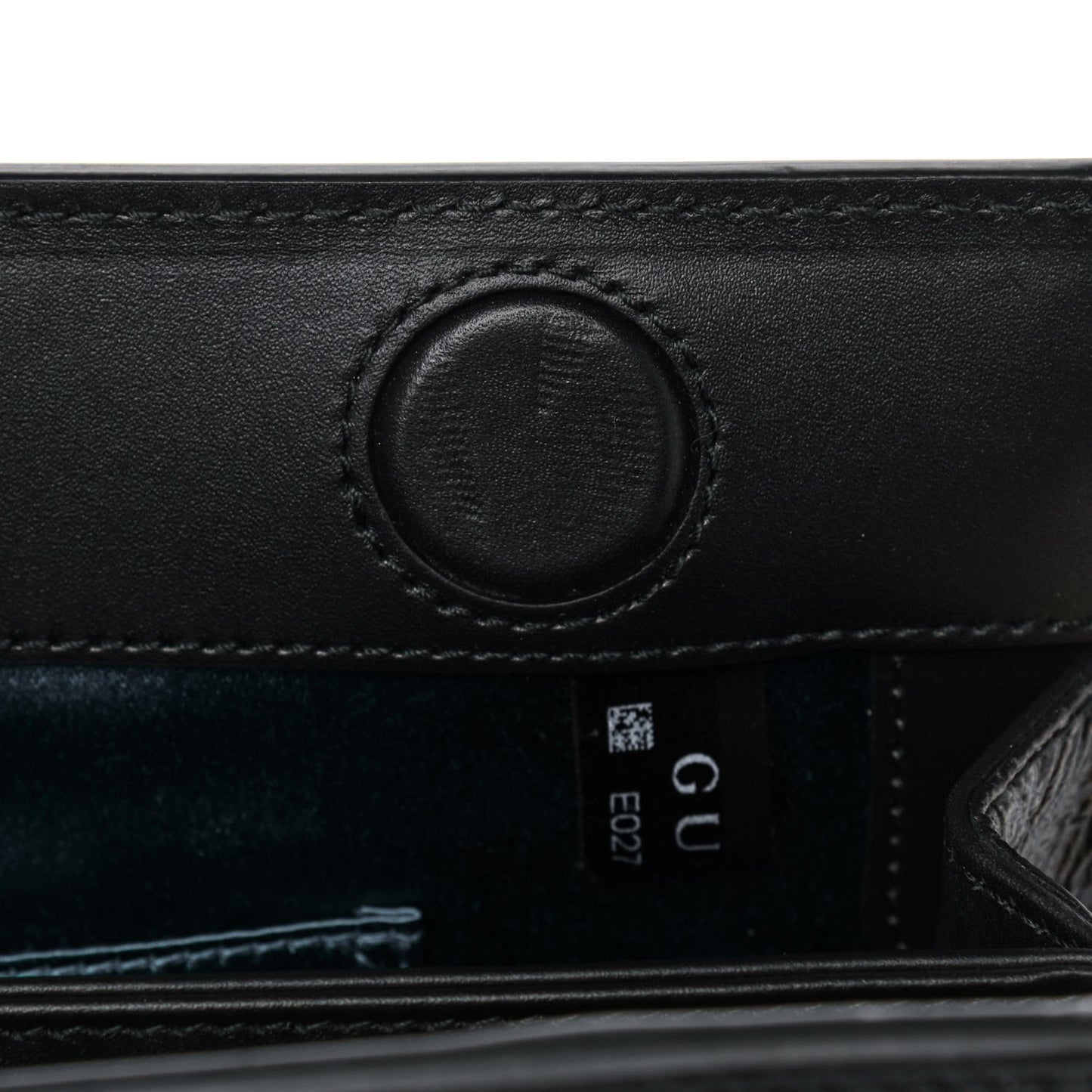 Suede Patent GG Web Small Ophidia Chain Shoulder Bag Black