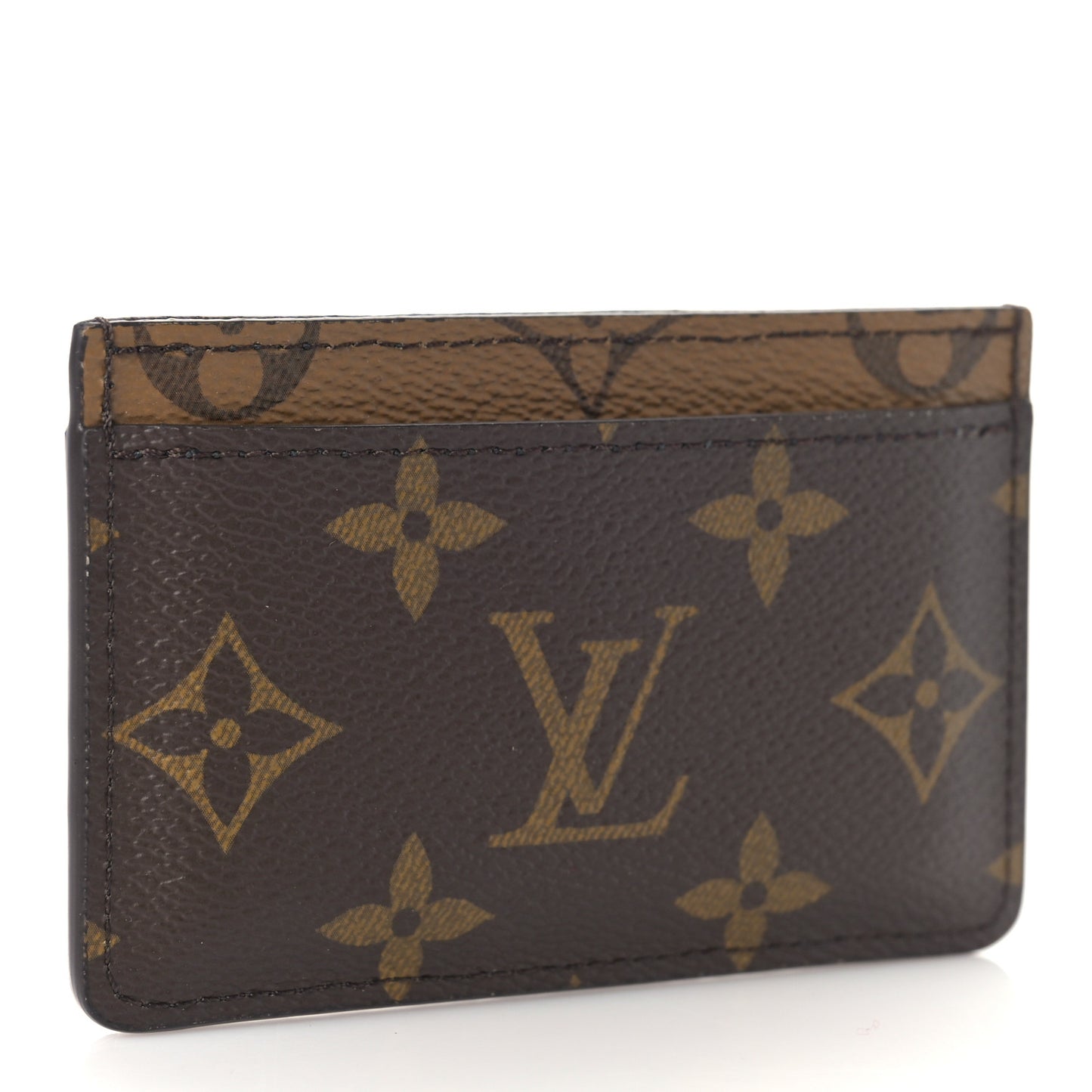 Reverse Monogram Card Holder