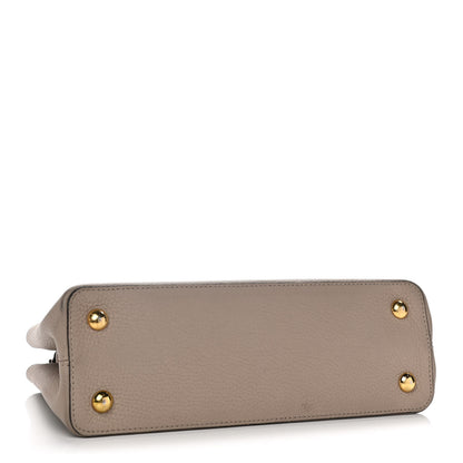 Louis Vuitton Taurillon Capucines PM Galet 4 of 12