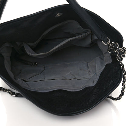 Chanel Caviar Quilted French Riviera Hobo Black 4 of 9