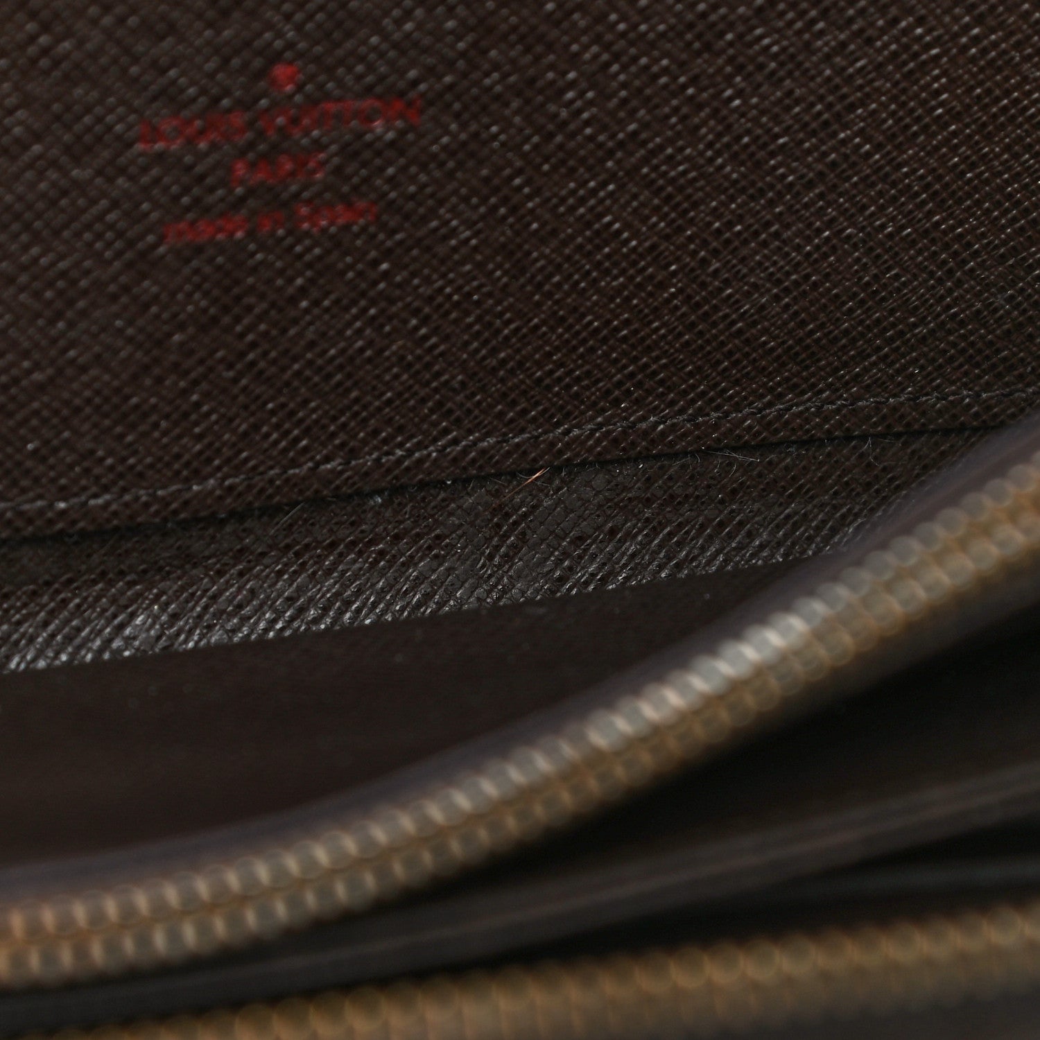 Louis Vuitton Damier Ebene Zippy Wallet 13 of 21