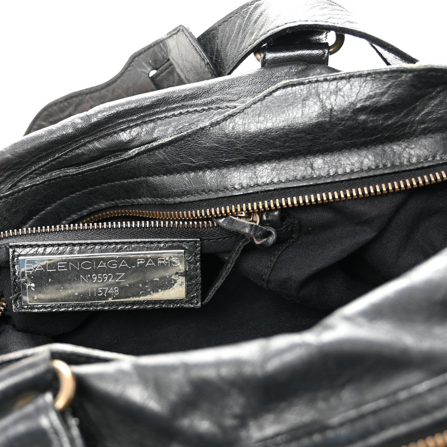 Balenciaga Agneau Classic Hardware City Black 7 of 13