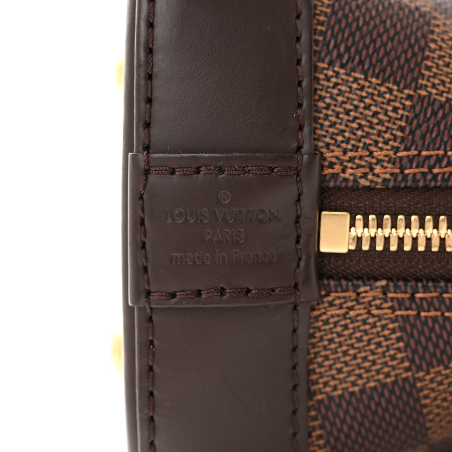 LOUIS VUITTON Damier Ebene Alma BB