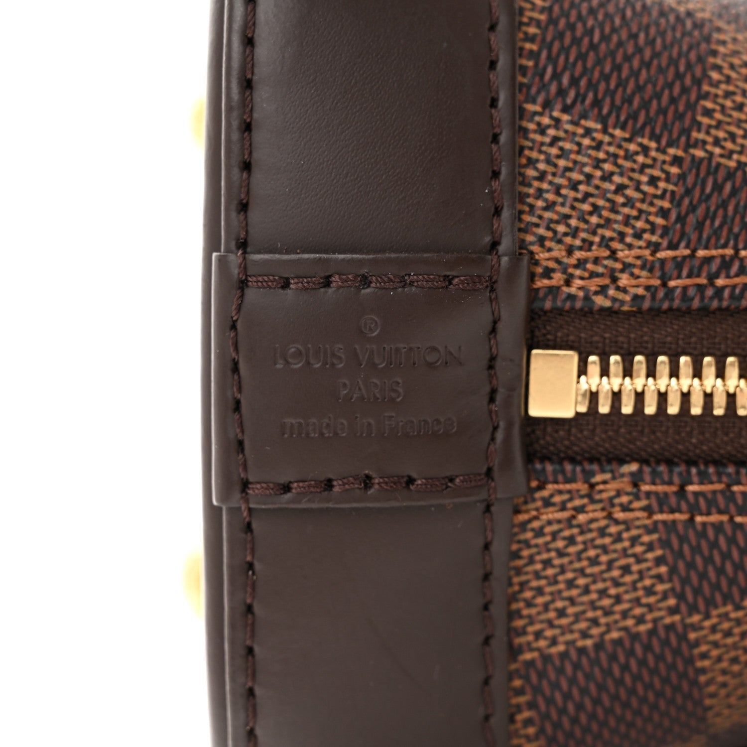 Louis Vuitton LOUIS VUITTON Damier Ebene Alma BB 7 of 9