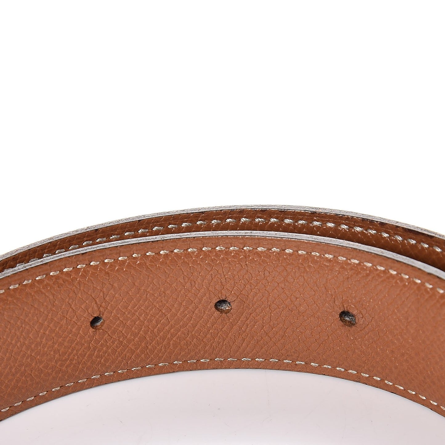 Courchevel Box 32mm Belt Strap 80 Gold Black