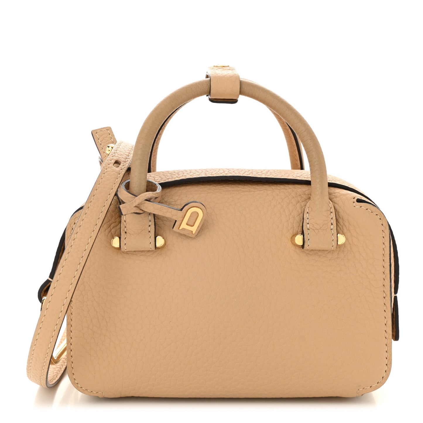 Taurillon Soft Nano Cool Box Satchel Latte
