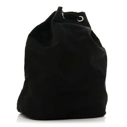 Prada Nylon Vela Drawstring Pouch Black 3 of 7