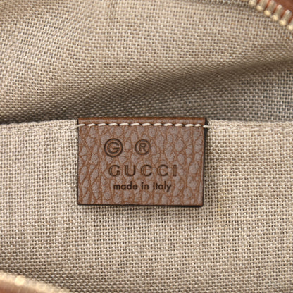 Gucci Monogram Mini Bree Messenger Bag Beige Tabacco 6 of 13
