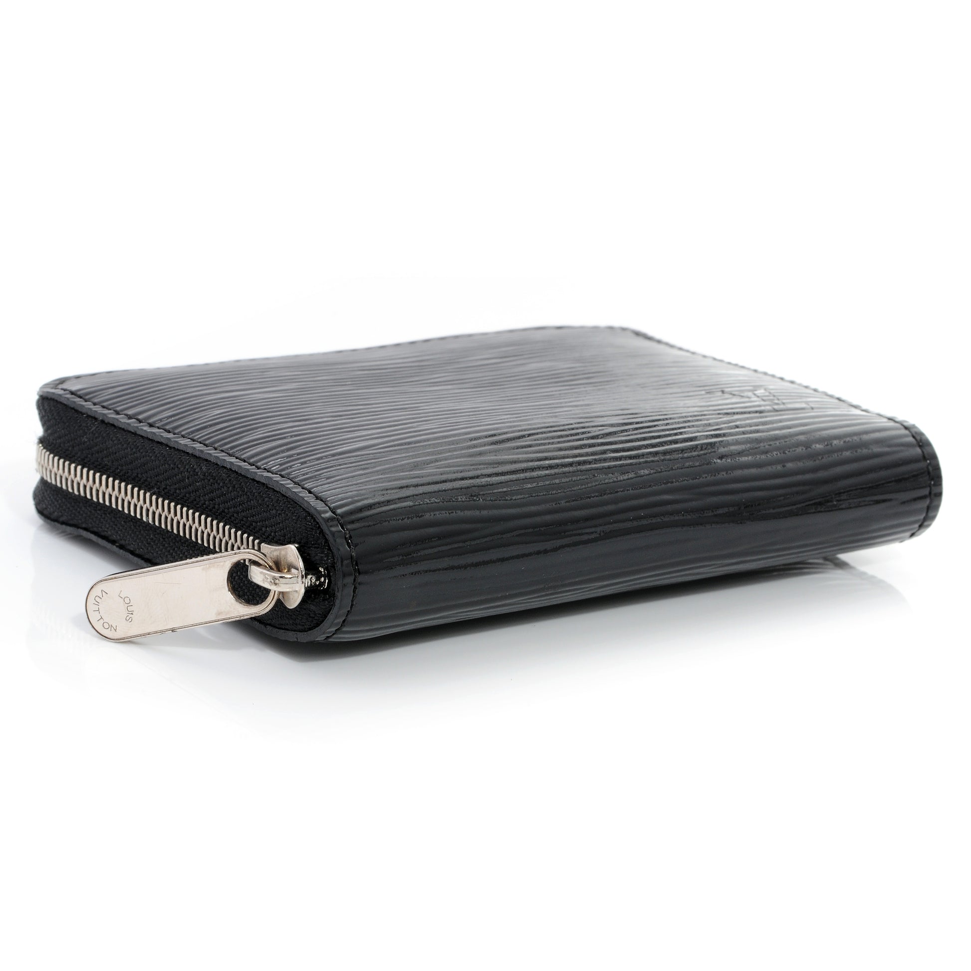 Louis Vuitton Electric Epi Zippy Coin Purse Wallet Black 3 of 6