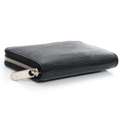 Louis Vuitton Electric Epi Zippy Coin Purse Wallet Black 3 of 6