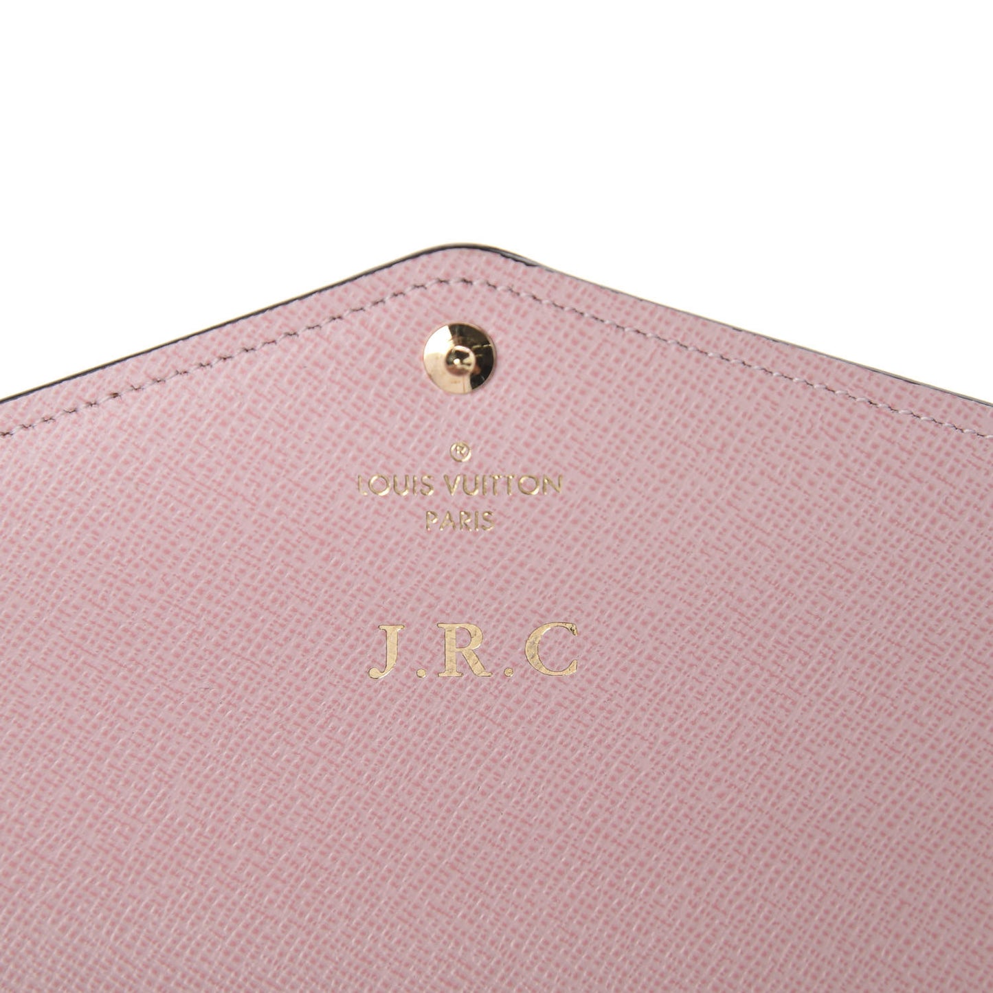 Damier Ebene Sarah Wallet NM Rose Ballerine