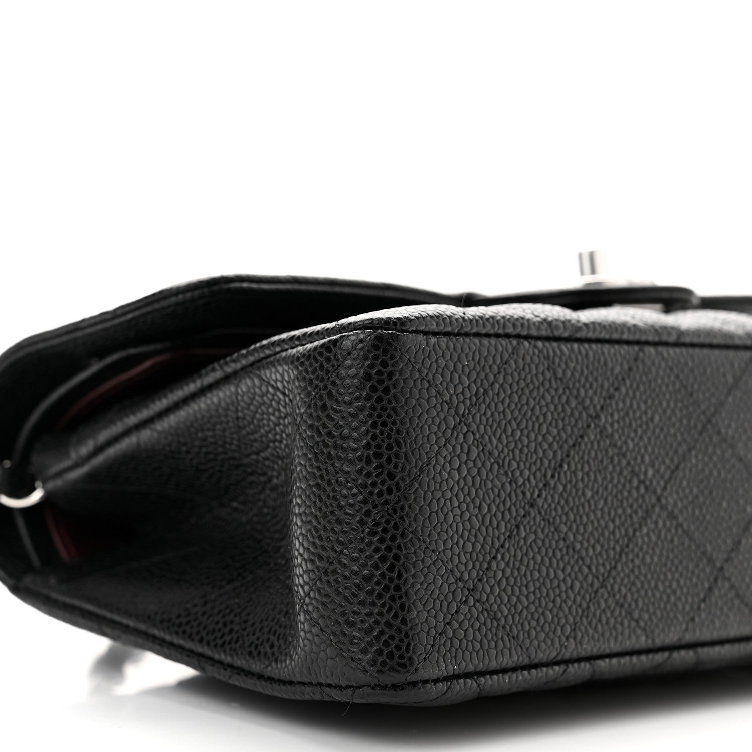 Chanel Caviar Quilted Small Double Flap Black 9 of 10
