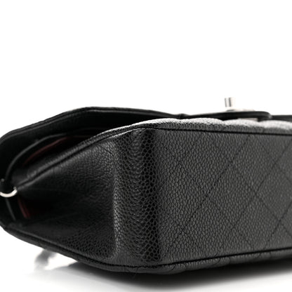 Chanel Caviar Quilted Small Double Flap Black 9 of 10