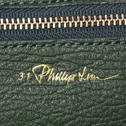 3.1 Phillip Lim 3.1 Textured Calfskin Medium Pashli Satchel Jade 7 of 9