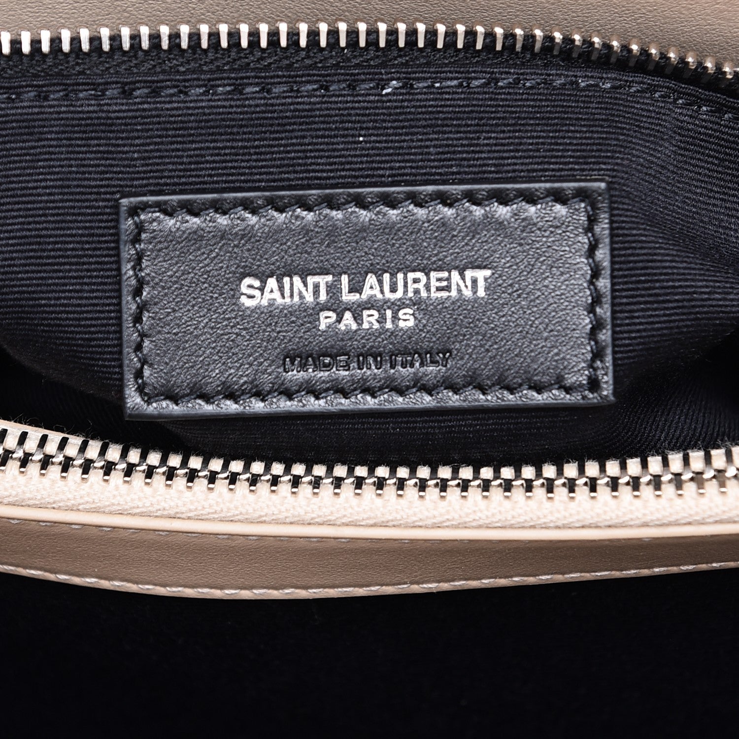 Saint Laurent Calfskin Y Quilted Monogram Medium Loulou Chain Satchel Nude Powder 7 of 12