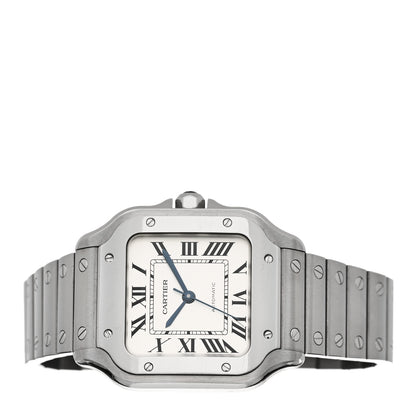 Cartier Stainless Steel 35mm Santos de Cartier Automatic Watch 2 of 5