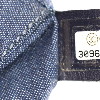 Chanel Straw Raffia Calfskin Chain Small Deauville Tote Beige Black 7 of 13