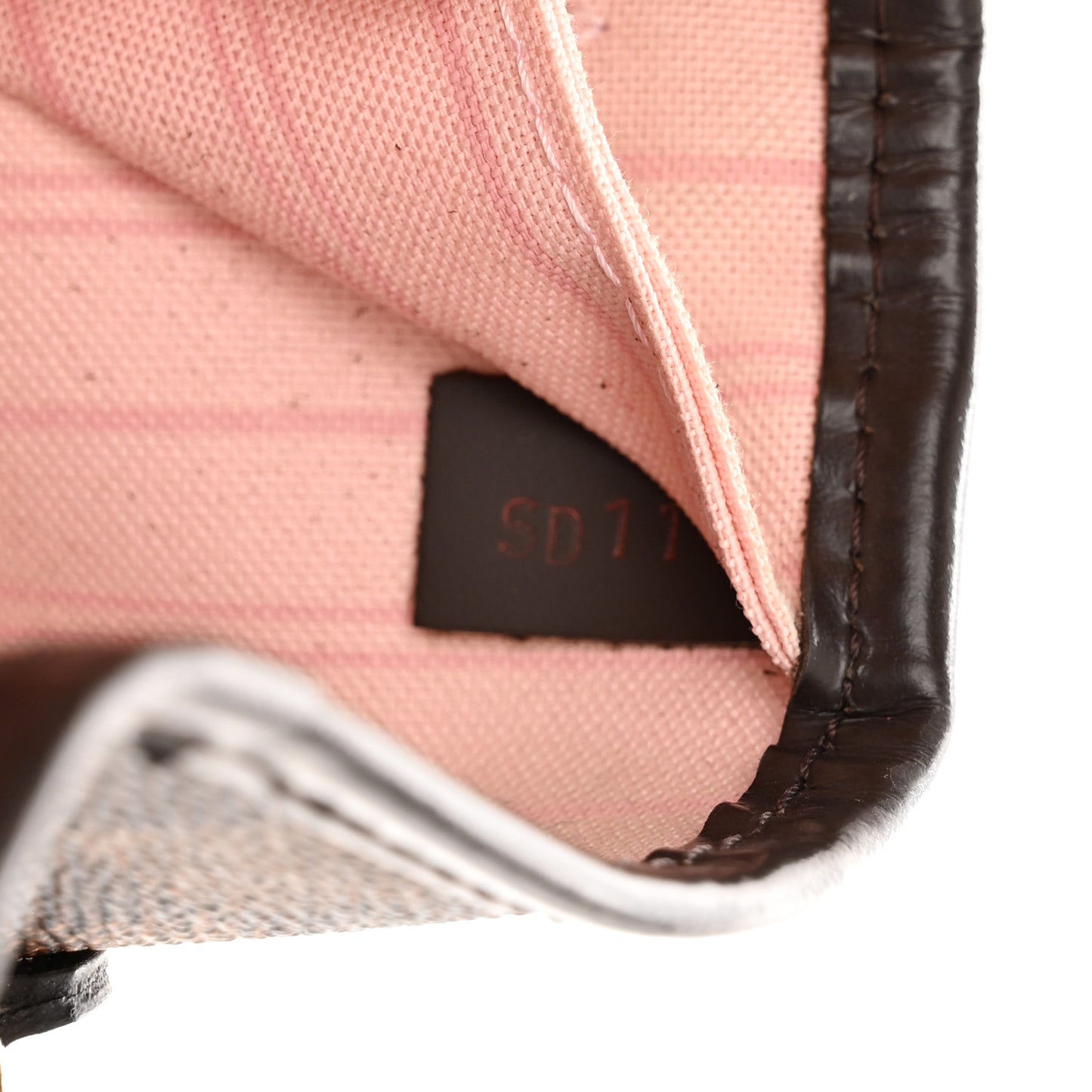 Damier Ebene Neo Neverfull MM Rose Ballerine