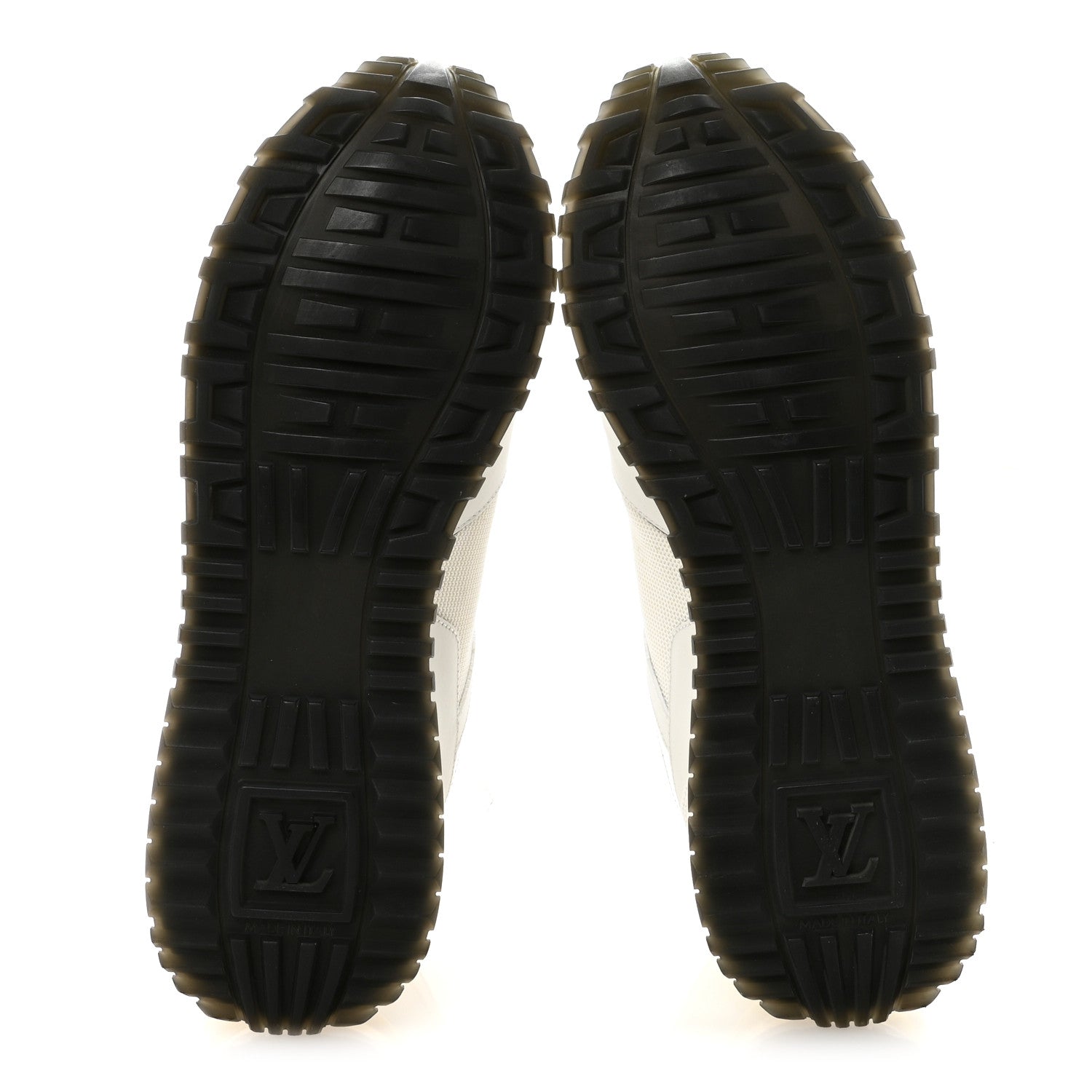 Louis Vuitton Calfskin Monogram Run Away Sneakers 39 White 6 of 10