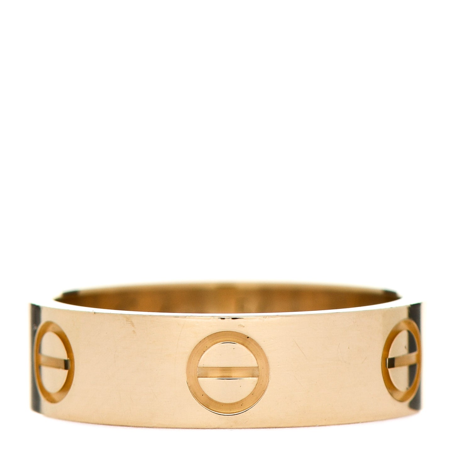 18K Yellow Gold 5.5mm LOVE Ring 54 7